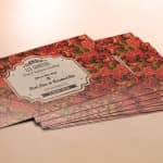 Plastic cards with fragrance